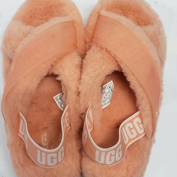 UGG OH YEAH WOMEN'S SLIDES SIZE 7 PINK A9 - Picture 15 of 16